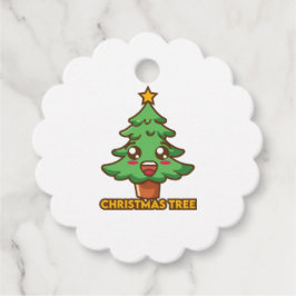 Weihnachtsbaum Geschenkanhänger