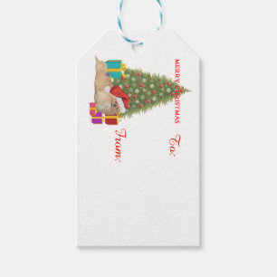 Weihnachtsbaum Geschenkanhänger