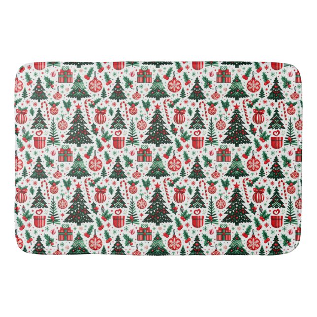Weihnachtsbaum, Geschenke, Zuckerrohr Badematte (Vorderseite)