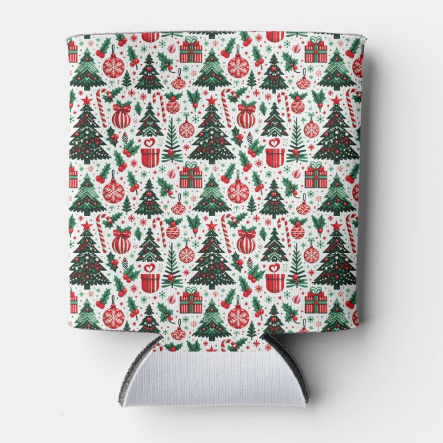 Weihnachtsbaum, Geschenke, Zuckerrohr Dosenkühler (Vorderseite)