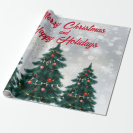 Weihnachtsbaum Geschenkpapier