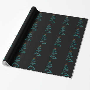 Weihnachtsbaum Geschenkpapier