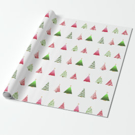 Weihnachtsbaum-Geschenkpapier Geschenkpapier