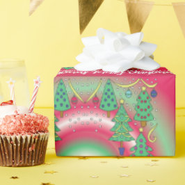 Weihnachtsbaum-Geschenkpapier Geschenkpapier