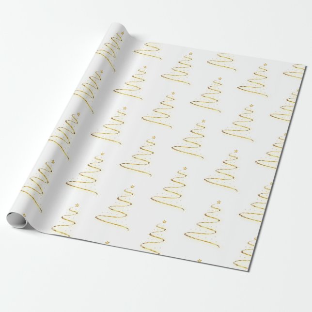 Weihnachtsbaum-Geschenkpapier Geschenkpapier (Ungerollt)