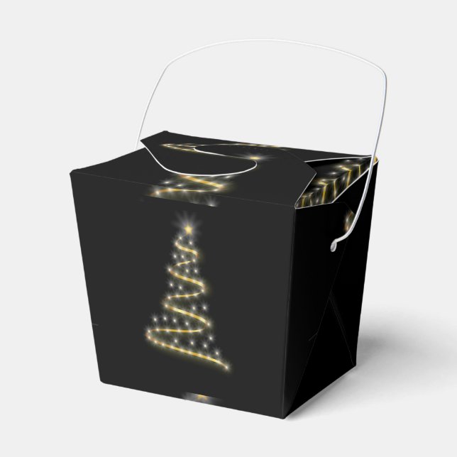 Weihnachtsbaum Geschenkschachtel (Vorderseite)