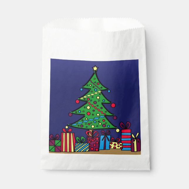Weihnachtsbaum Geschenktütchen (Vorderseite)