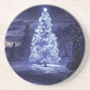 Weihnachtsbaum Getränkeuntersetzer