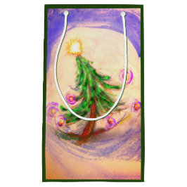 Weihnachtsbaum-Glücksgeschenktasche Kleine Geschenktüte