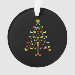 Weihnachtsbaum Golf Ball Shirt Ornament