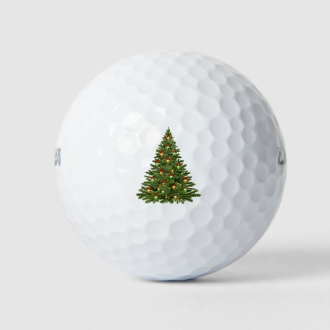 Weihnachtsbaum Golfball (Vorderseite)