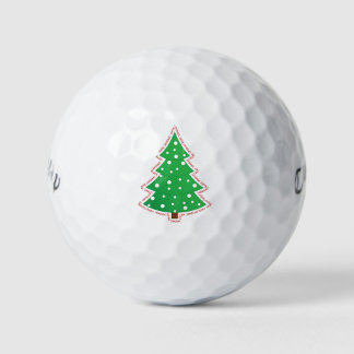 Weihnachtsbaum Golfball