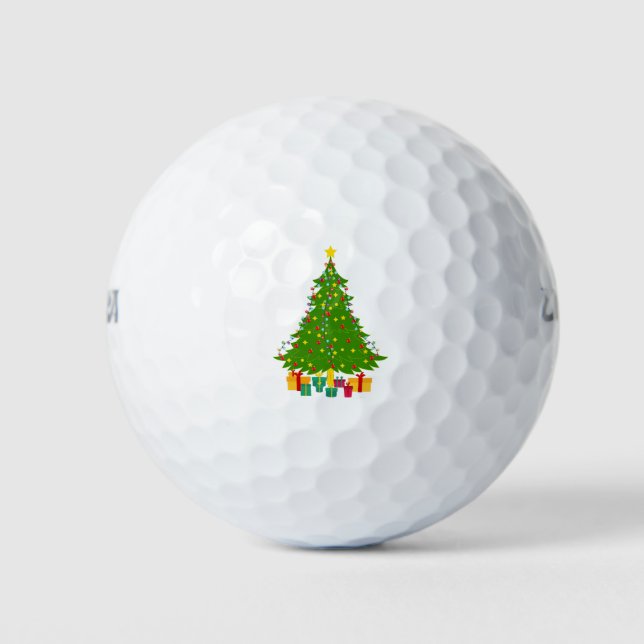 Weihnachtsbaum Golfball (Vorderseite)