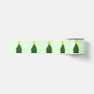 Weihnachtsbaum Green Ribbon Satinband