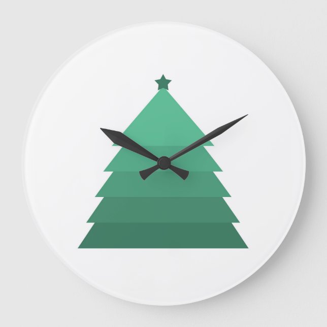 Weihnachtsbaum Große Uhr (Vorderseite)