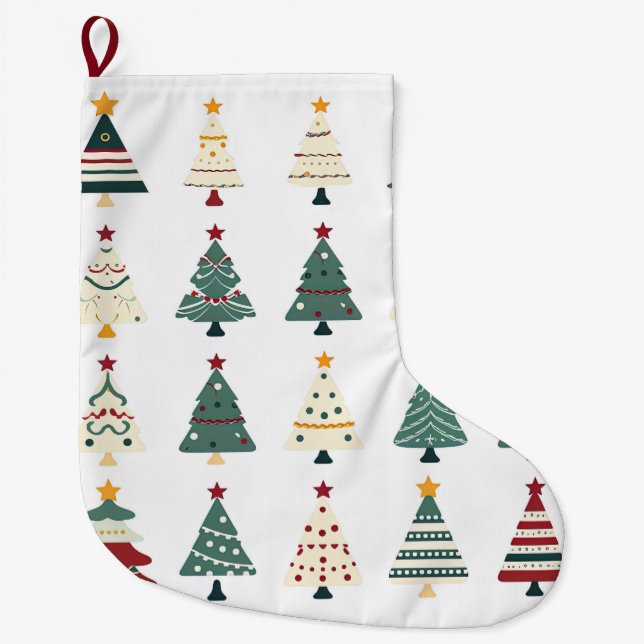 Weihnachtsbaum Großer Weihnachtsstrumpf (Vorderseite)