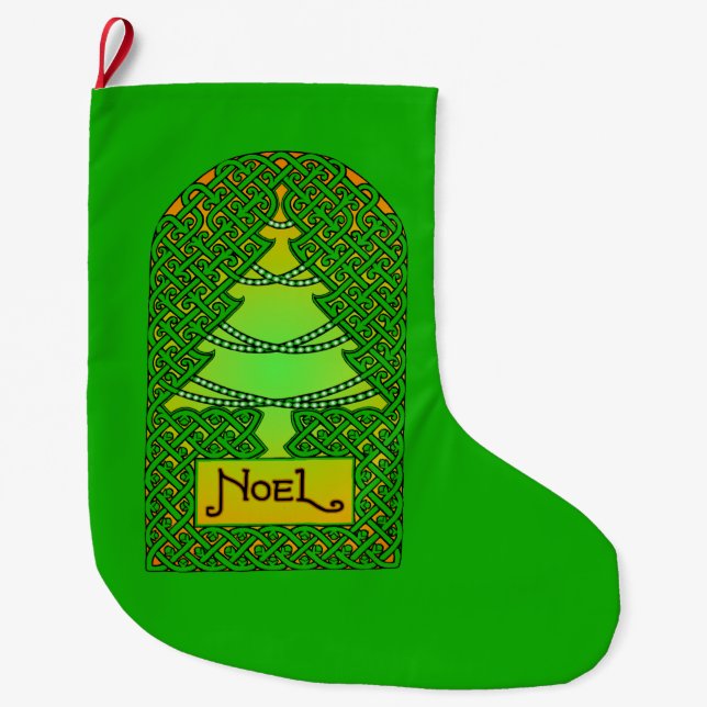 Weihnachtsbaum Großer Weihnachtsstrumpf (Vorderseite)