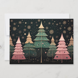 Weihnachtsbaum-Grußkarte Feiertagskarte