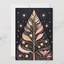 Weihnachtsbaum-Grußkarte Feiertagskarte