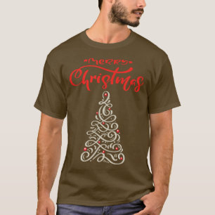 Weihnachtsbaum Happy Holiday Wishings Seasons Gree T-Shirt