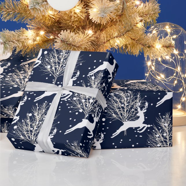 Weihnachtsbaum - Heimwerkerfarbe Geschenkpapier (Feiertage)