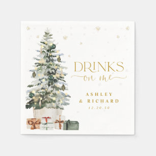 Weihnachtsbaum Hochzeitsservietten Serviette
