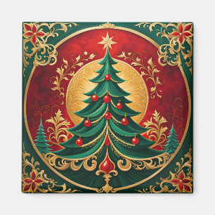Weihnachtsbaum Holiday Magnet