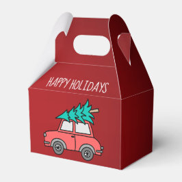 Weihnachtsbaum Holidays Gable Favor Box Geschenkschachtel