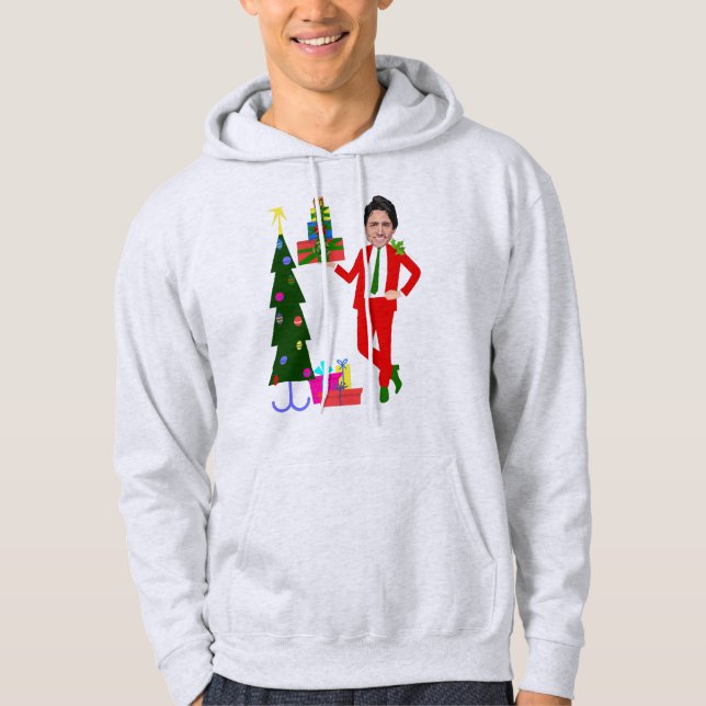 Weihnachtsbaum Hoodie (Vorderseite)