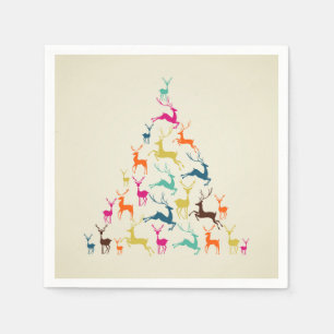 Weihnachtsbaum Hübsch Serviette
