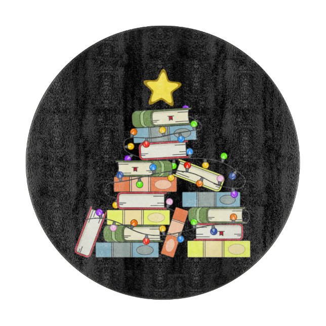 Weihnachtsbaum I Schneidebrett (Vorderseite)