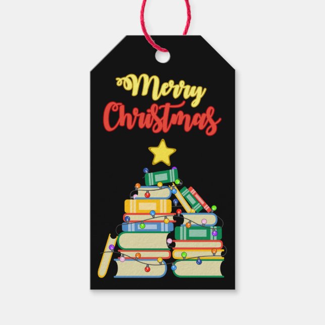 Weihnachtsbaum II Geschenkanhänger (Vorderseite)