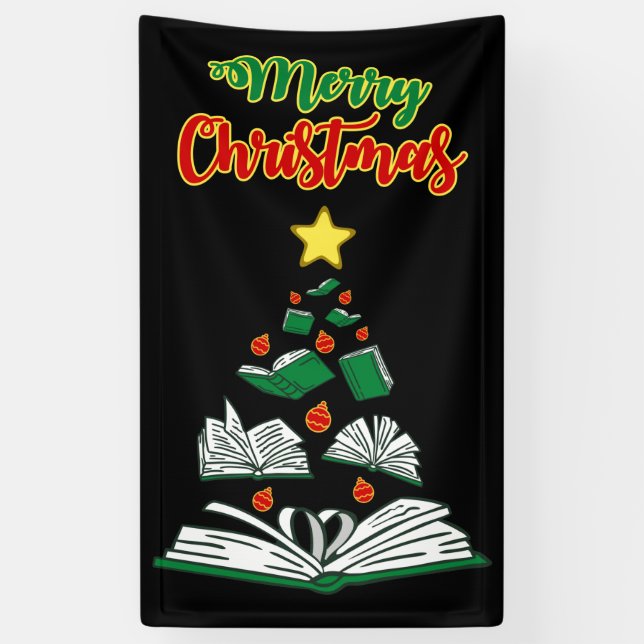 Weihnachtsbaum III Banner (Vertikal)