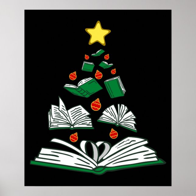 Weihnachtsbaum III Poster (Vorne)