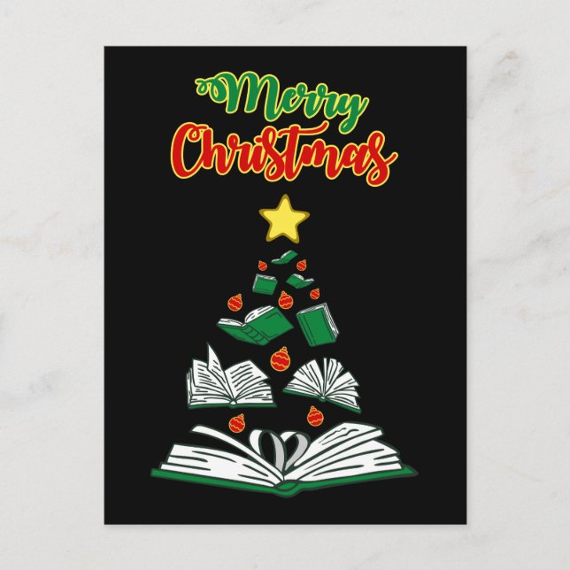 Weihnachtsbaum III Postkarte (Vorderseite)