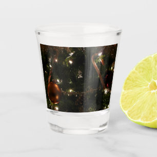 Weihnachtsbaum III Urlaubsszene Schnapsglas