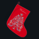 Weihnachtsbaum-Illustration Großer Weihnachtsstrumpf<br><div class="desc">Entdecken Sie die Schönheiten von Kalocsa und Matyo Motiven in unserer authentischen ungarischen Ethno-Sammlung! Tauchen Sie ein in die lebendigen Farben und die traditionellen Muster, die von Balkan- und Osteuropa-Stilen inspiriert sind. Von der einmaligen Wohngestaltung bis hin zu personalisierten Accessoires, erkunden Sie das Wesen des Kulturerbes in jedem Stück. Lassen...</div>