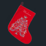 Weihnachtsbaum-Illustration Großer Weihnachtsstrumpf<br><div class="desc">Entdecken Sie die Schönheiten von Kalocsa und Matyo Motiven in unserer authentischen ungarischen Ethno-Sammlung! Tauchen Sie ein in die lebendigen Farben und die traditionellen Muster, die von Balkan- und Osteuropa-Stilen inspiriert sind. Von der einmaligen Wohngestaltung bis hin zu personalisierten Accessoires, erkunden Sie das Wesen des Kulturerbes in jedem Stück. Lassen...</div>
