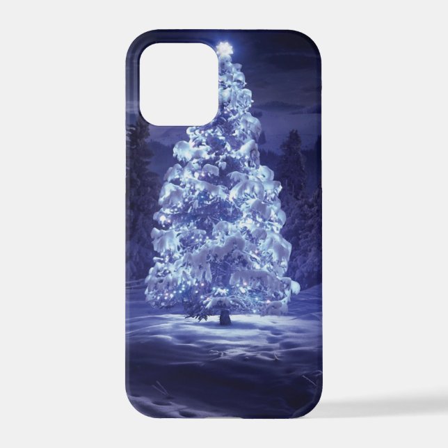 Weihnachtsbaum iPhone 12 Pro Hülle (Rückseite)