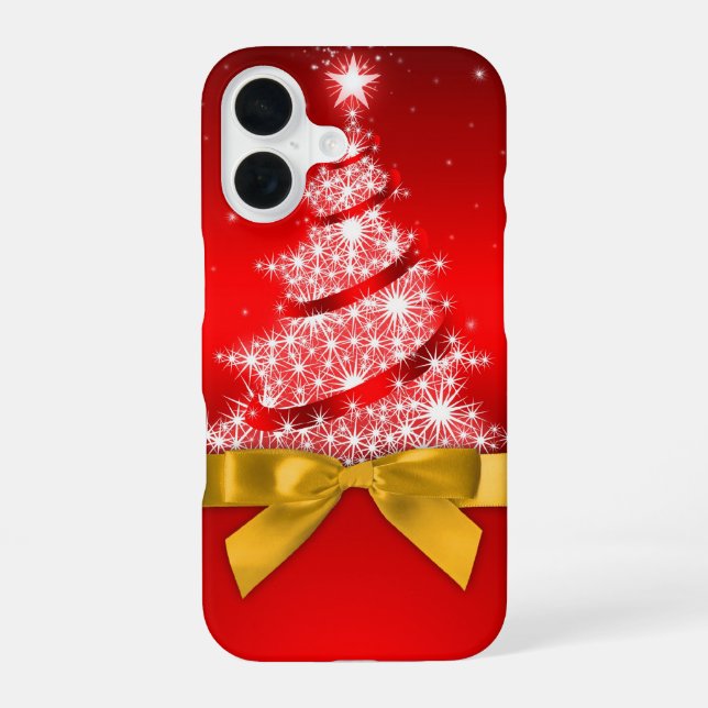 Weihnachtsbaum  iPhone 16 hülle (Rückseite)