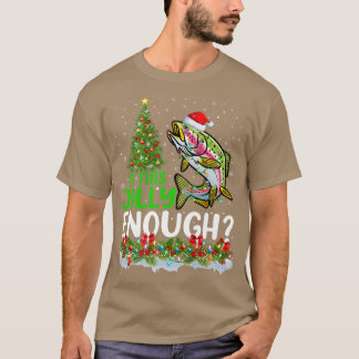 Weihnachtsbaum ist dieser Jolly genug Regenbogenfo T-Shirt