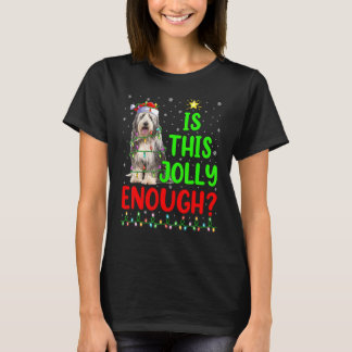 Weihnachtsbaum ist dieses Jolly genug Barti Chri T-Shirt