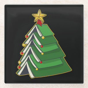 Weihnachtsbaum IV Glasuntersetzer