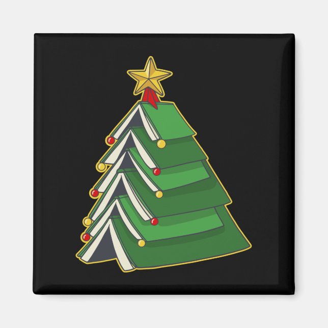 Weihnachtsbaum IV Magnet (Vorne)