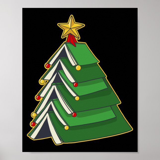 Weihnachtsbaum IV Poster (Vorne)