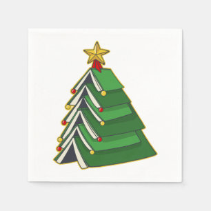 Weihnachtsbaum IV Serviette