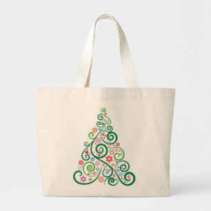 Weihnachtsbaum Jumbo-Tasche Jumbo Stoffbeutel