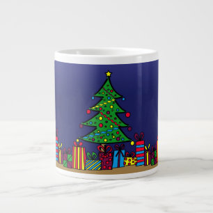 Weihnachtsbaum Jumbo-Tasse