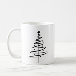 Weihnachtsbaum Kaffeetasse
