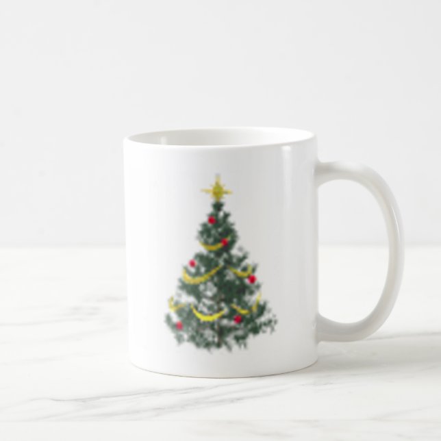 Weihnachtsbaum Kaffeetasse (Rechts)